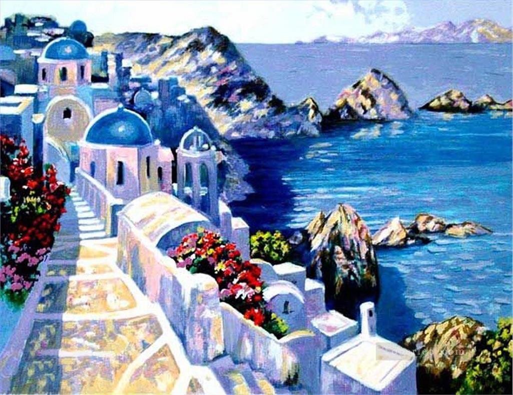 地中海 18油絵